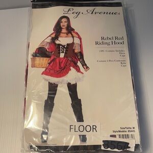 Rebel Red Riding Hood women’s M costume